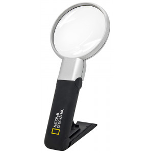 Лупа Bresser National Geographic 2,5x/5x, 88 мм, LED Лупа Bresser National Geographic 2,5x/5x, 88 мм, LED