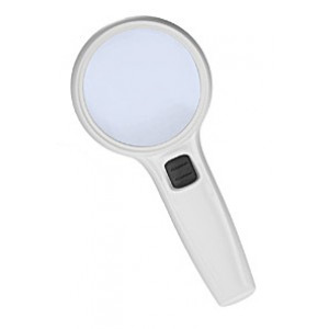 Лупа Kromatech ручная круглая 12х, 90 мм, с подсветкой (3 LED) DT7666 Лупа Kromatech ручная круглая 12х, 90 мм, с подсветкой (3 LED) DT7666