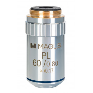 Объектив MAGUS MP60 60х/0,80 Plan ?/0,17 Объектив MAGUS MP60 60х/0,80 Plan ?/0,17