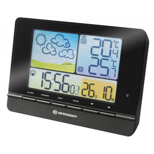 Метеостанция Bresser MeteoTrend Colour с радиоуправлением, черная Метеостанция Bresser MeteoTrend Colour с радиоуправлением, черная