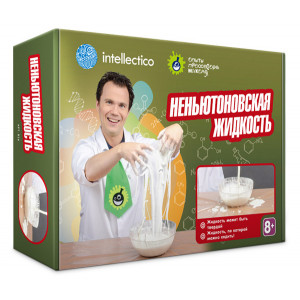 Набор для опытов Intellectico 816 «Неньютоновская жидкость» Набор для опытов Intellectico 816 «Неньютоновская жидкость»
